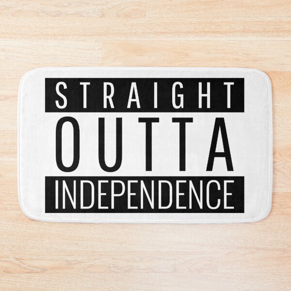 Item preview, Straight Outta Independence  designed and sold by Teelogic.