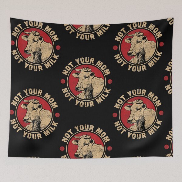 Item preview, Not Your Mom Not Your Milk Proud Vegan designed and sold by phuongducduc.