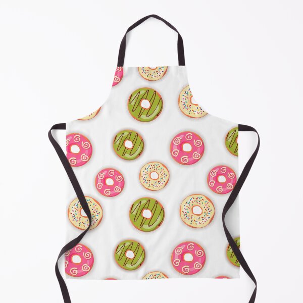 Item preview, Seamless vector pattern of colorful hand drawn donuts, flat lay designed and sold by Familyshmot.