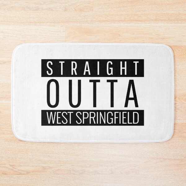 Item preview, Straight Outta West Springfield Massachusetts  designed and sold by Teelogic.