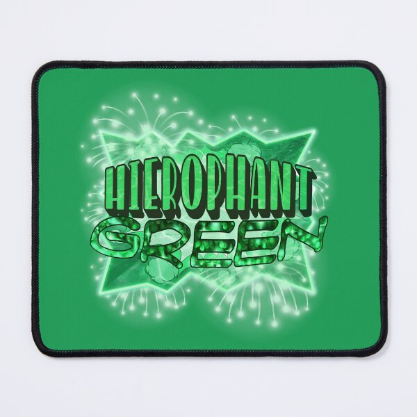 Item preview, Green Hierophant Stand (Design #1 - On Green) designed and sold by epinkb.