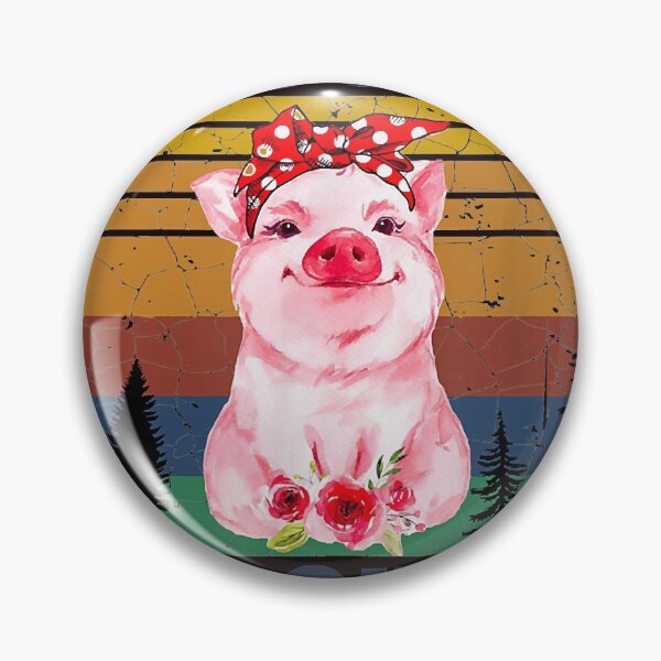 Item preview, Funny Vintage Pigs Yoga Lovers - EFF You See Kay Why Oh You designed and sold by DonetTrent.