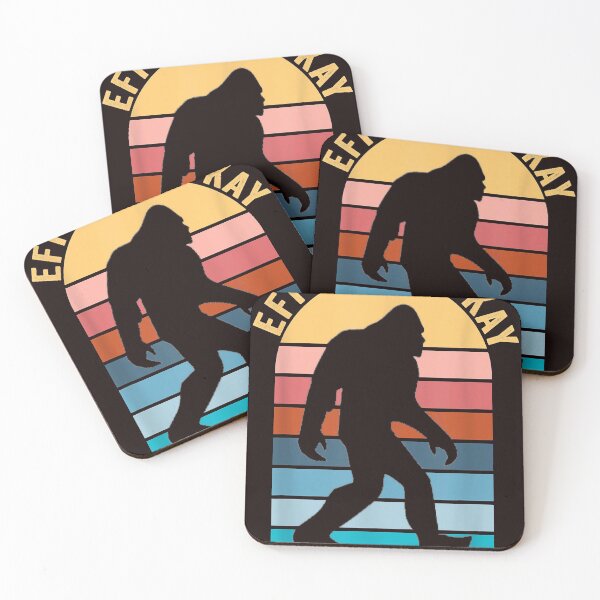 Item preview, Funny Vintage Sasquatch Bigfoot Eff You See Kay Why Oh You designed and sold by DonetTrent.