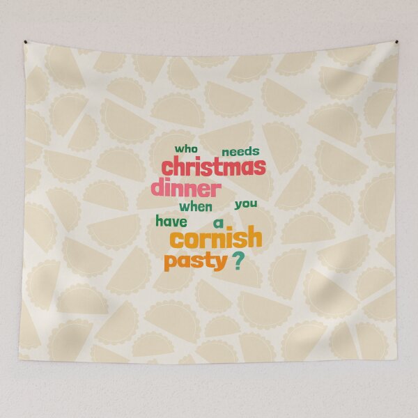 Item preview, Who Needs Christmas Dinner When You Have A Cornish Pasty? designed and sold by cashewdays.