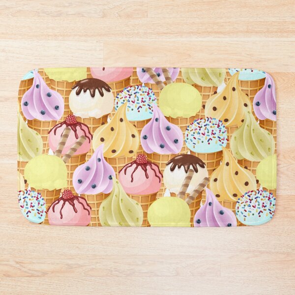 Item preview, Vector hand drawn ice creams of different flavors and decoration.  designed and sold by Familyshmot.