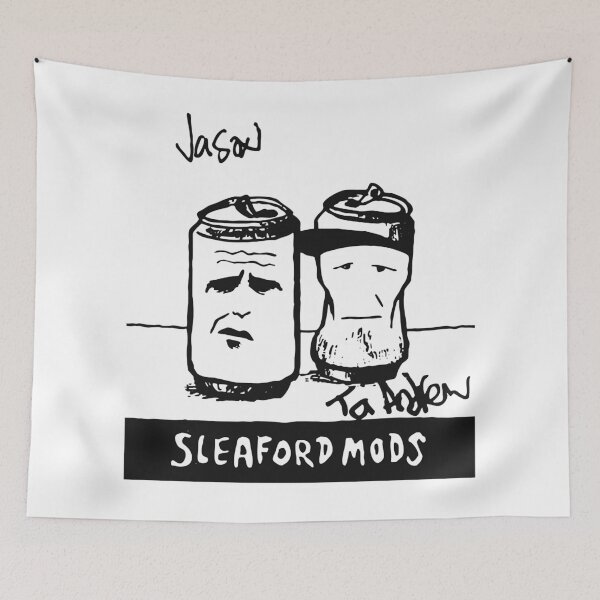 Item preview, Funny Men Sleaford Mods Classic Fan designed and sold by DavonKuphal754.