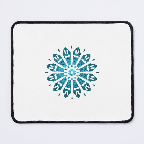 Item preview, Cool Blue Snowflake designed and sold by ScarletPanda.