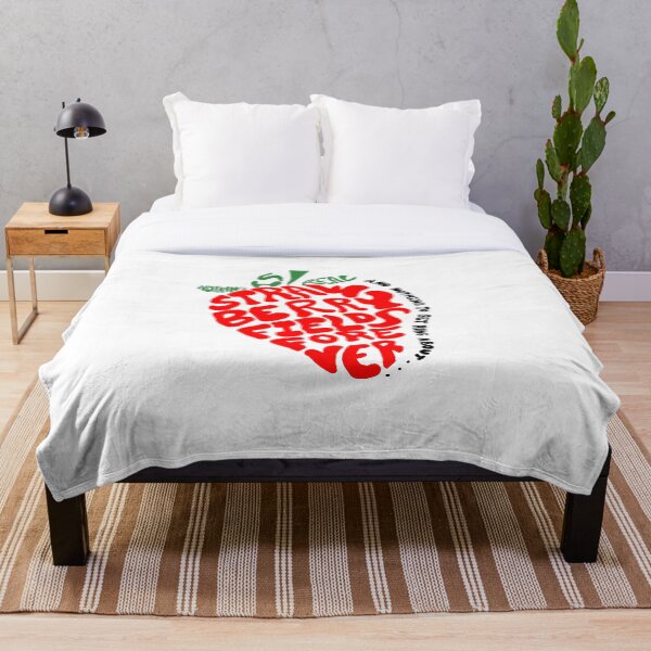 Aperçu de l'œuvre Champs de fraises pour toujours créée et vendue par TrendingX.