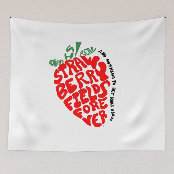 Item preview, Strawberry fields forever designed and sold by TrendingX.