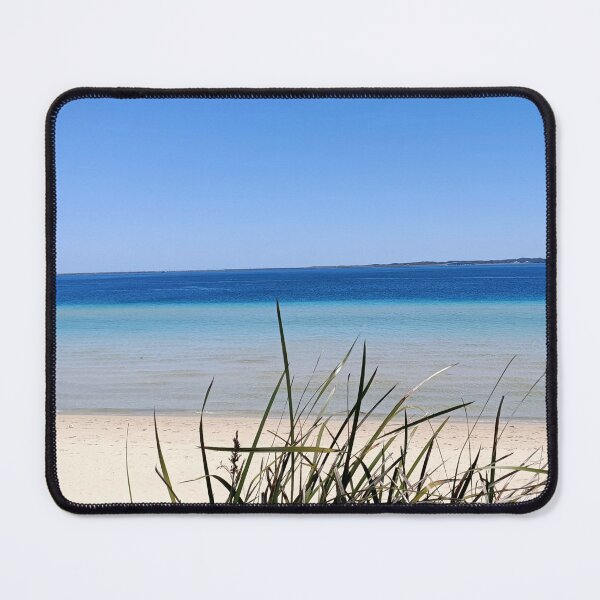 Item preview, Aussie Beach Photo with Clear Blue Sky | Calm Ocean Bliss designed and sold by JillyJ05.
