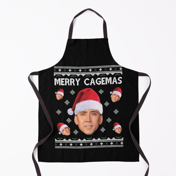 Item preview, Nicolas Cage Stage Name Actor Filmmaker Coppola Received Many Awards Merry Cagemas Christmas Knitpo designed and sold by NicolasCageHine.