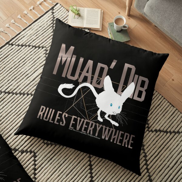 Muad Dib Rules Everywhere-Dune-Arrakis Desert Mouse Floor Pillow