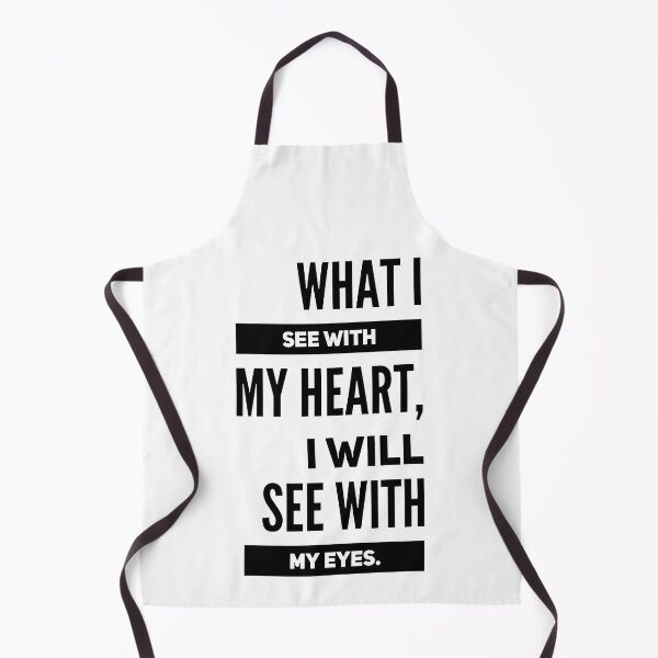 Item preview, What I See With My Heart I Will See With My Eyes Motivational Quotes Saying Inspirational Thoughts designed and sold by avinigav.