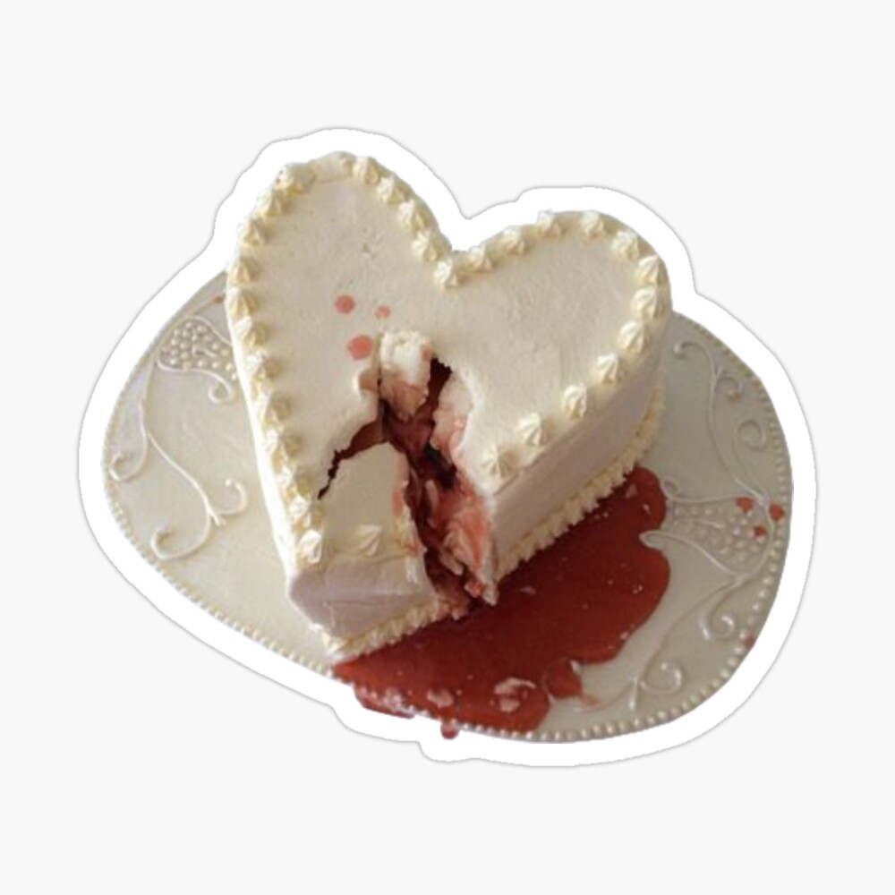 Morbid Valentine's - Decorated Cake by The Cakery - CakesDecor