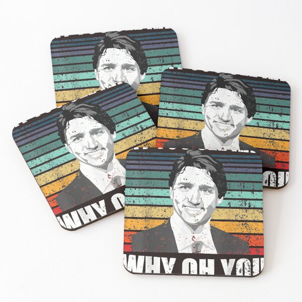 Aperçu de l'œuvre Justin Trudeau Sarcastique Anti-Canada Anti-Trudeau Politique créée et vendue par DonetTrent.