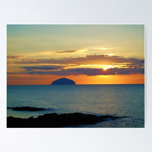 Item preview, Sunset over Ailsa Craig designed and sold by CGR1.