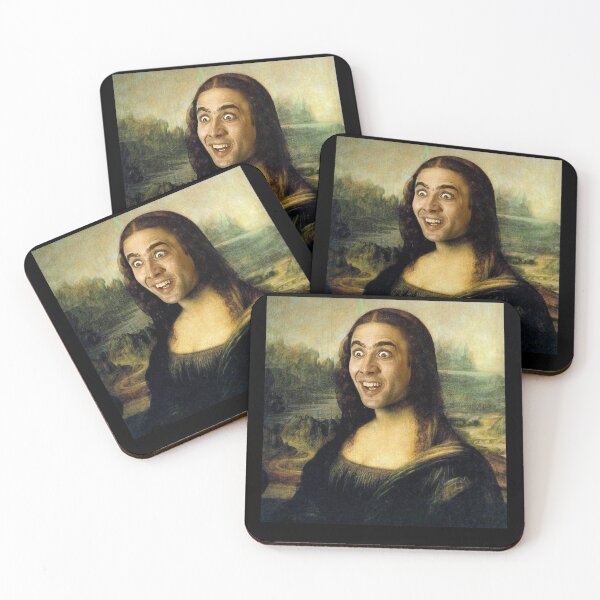 Item preview, Nicolas Cage Stage Name Actor Filmmaker Coppola Received Many Awards Mona Lisa Gift For designed and sold by NicolasCageHine.