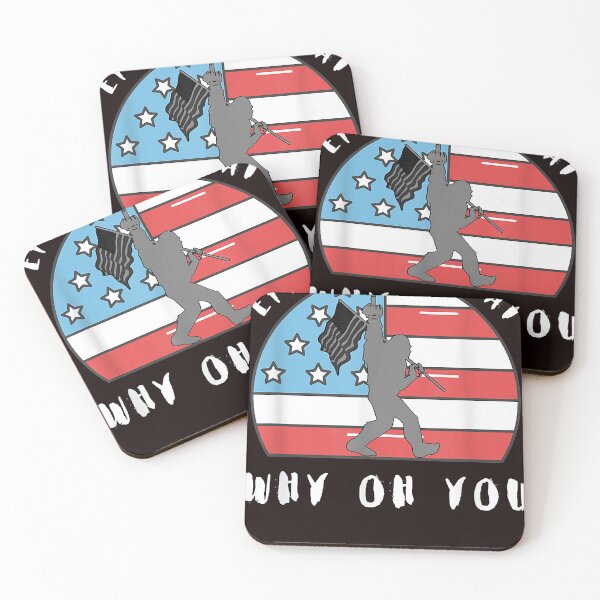 Item preview, Mens Vintage Eff You See Kay Why Oh You Funny Bigfoot, Sasquatch designed and sold by DonetTrent.