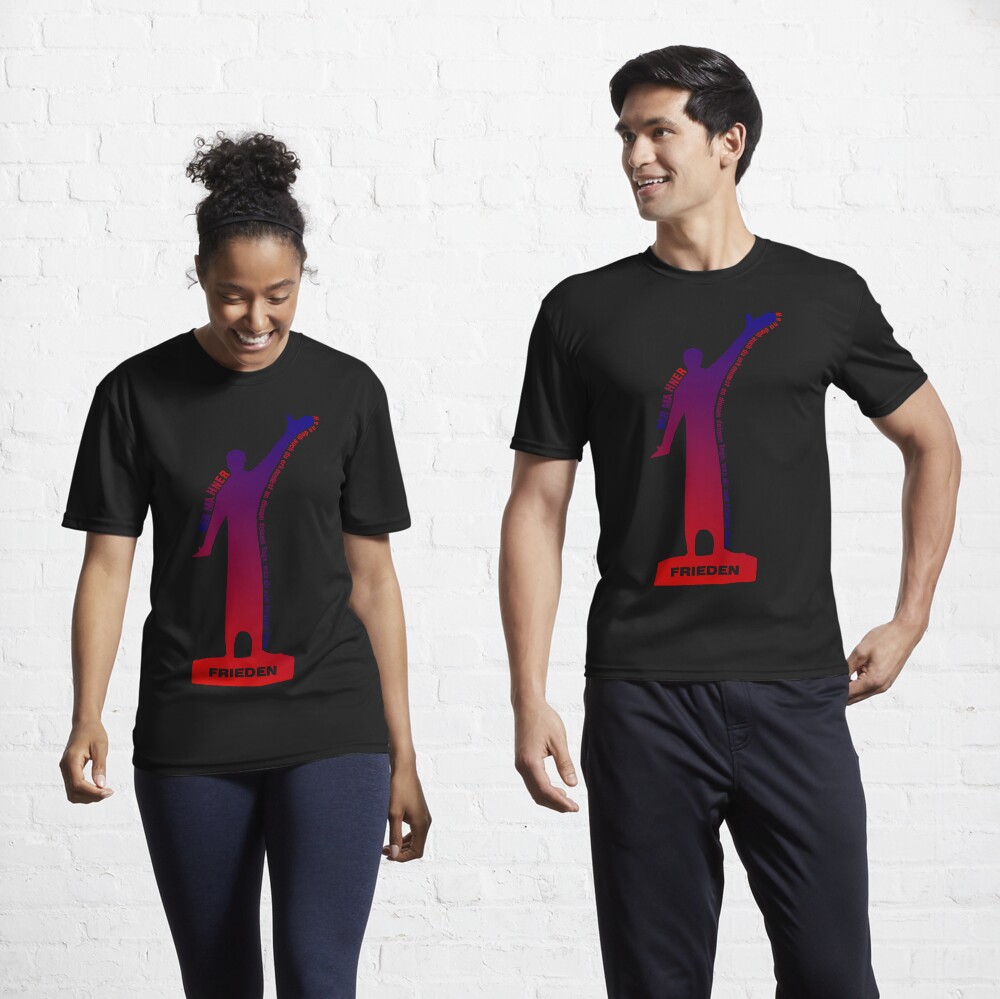 Vista previa del artículo con la obra «Camiseta deportiva», diseñado y vendido por Nordwind.