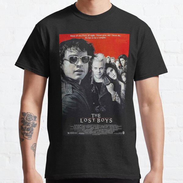 Retro Styler Mens The Lost Boys Movie Character Black T-Shirt Retro Styler Mens The Lost Boys Movie Character Black T-Shirt