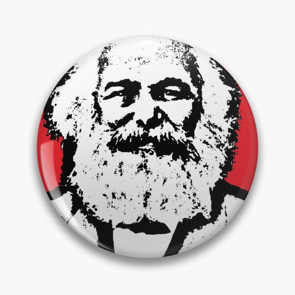 Item preview, Karl Marx Stencil designed and sold by RevolutionInPaint.