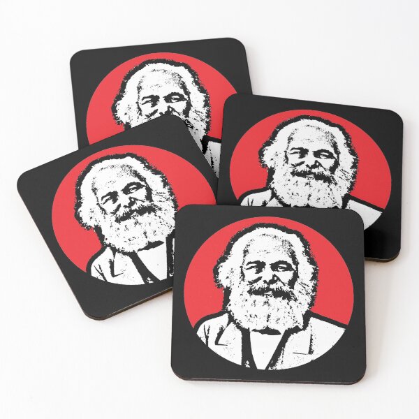 Item preview, Karl Marx Stencil designed and sold by RevolutionInPaint.