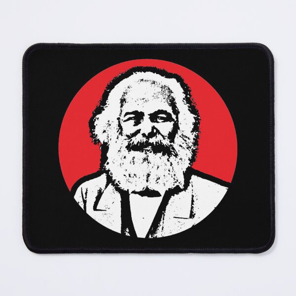 Item preview, Karl Marx Stencil designed and sold by RevolutionInPaint.