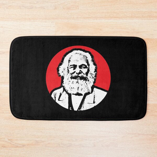 Item preview, Karl Marx Stencil designed and sold by RevolutionInPaint.