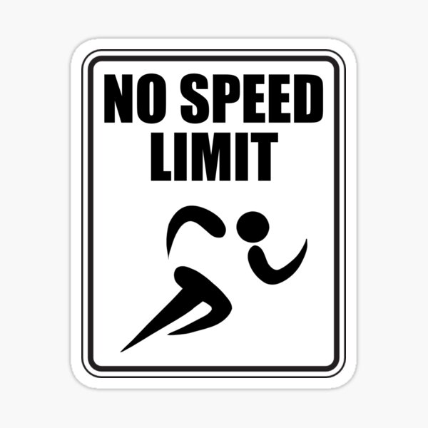 Speed Run Stickers Redbubble - fitnessgram pacer test roblox code roblox speed simulator