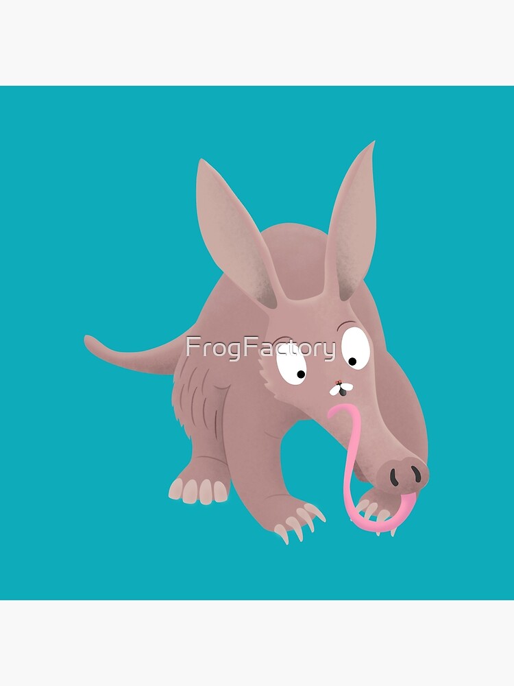 Cute funny aardvark cartoon Cute funny aardvark cartoon
