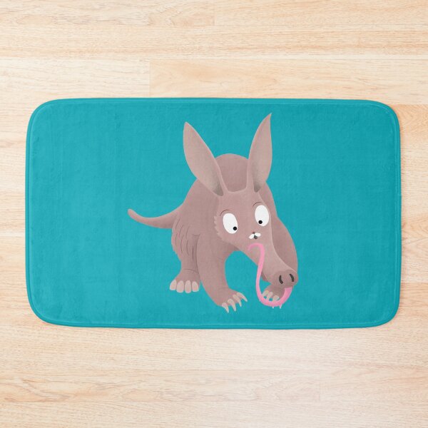 Item preview, Cute funny aardvark cartoon designed and sold by FrogFactory.
