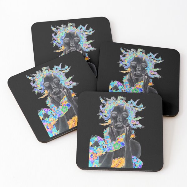 Item preview, Negative Medusa (ɒƨubɘM) X Doodles    designed and sold by MarleeHodum.