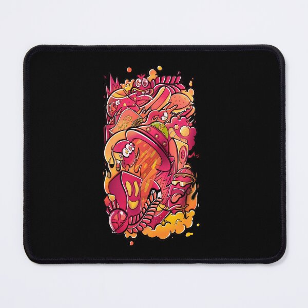 Item preview, Red and golden doodles designed and sold by MarleeHodum.