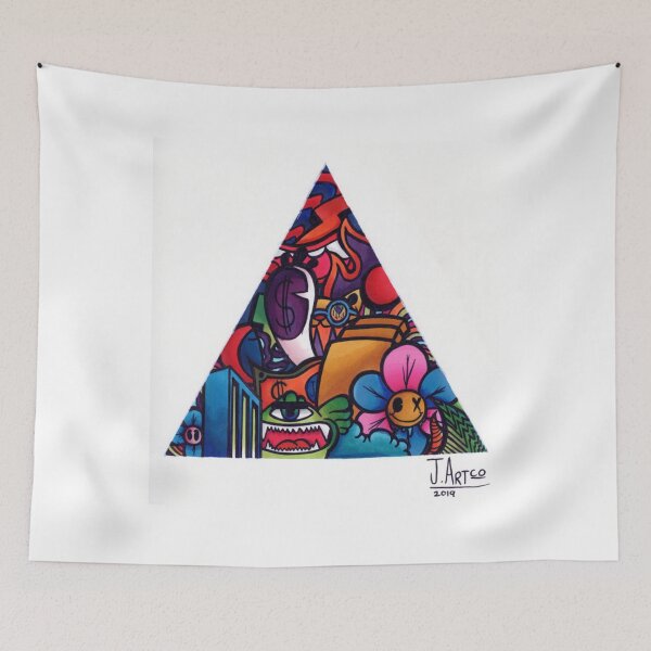 Item preview, Triangle Doodle   designed and sold by MarleeHodum.