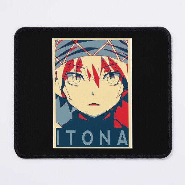 Item preview, Itona blue and red poster designed and sold by BaierKaren.