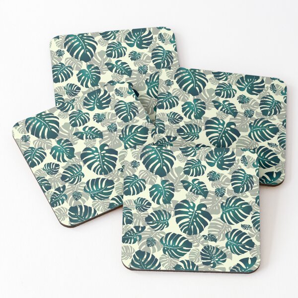 Item preview, Monstera Plant Pattern (W) designed and sold by SoulArtLove.