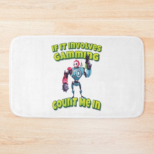 Item preview, If It Involves Gamming Count Me In Modern Robot With Weapon designed and sold by WordsGamersUse.