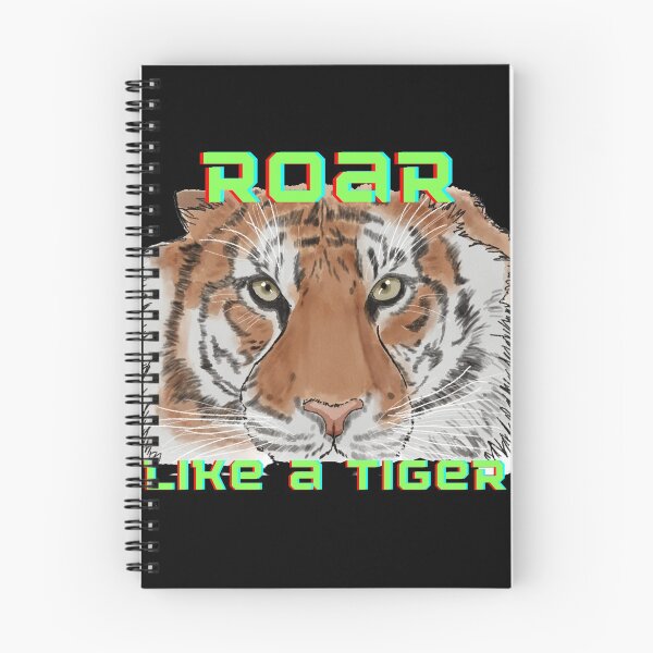 Item preview, Roar Like a Tiger - Tiger Quotes - Motivation - Inspiration designed and sold by BunnyBizarre.