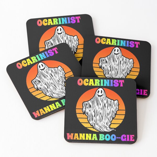 Item preview, Ocarinist Wanna Boogie Groovy Halloween Party Retro Vintage designed and sold by ojdart.