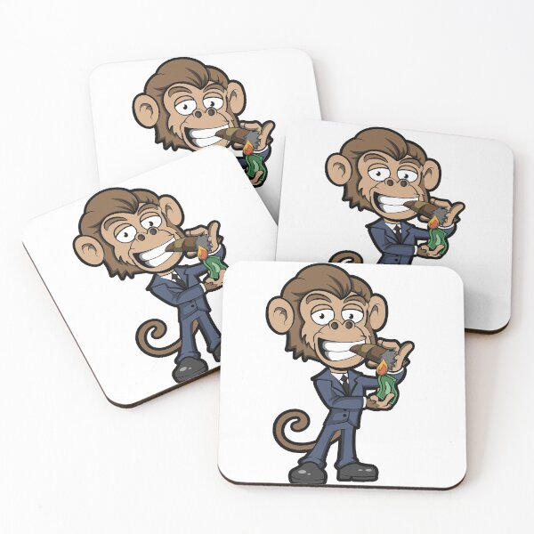 Item preview, Rich Cool Chimp Investment Chimp designed and sold by Schoneborn.