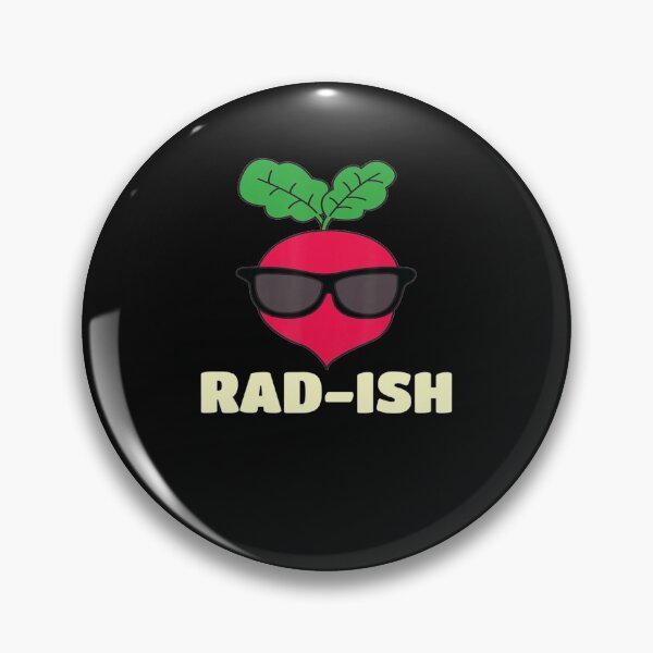 Item preview, Rad Ish Cool Radish With Sunglass Food Pun designed and sold by phuongducduc.