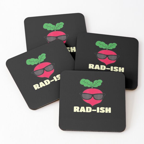 Item preview, Rad Ish Cool Radish With Sunglass Food Pun designed and sold by phuongducduc.