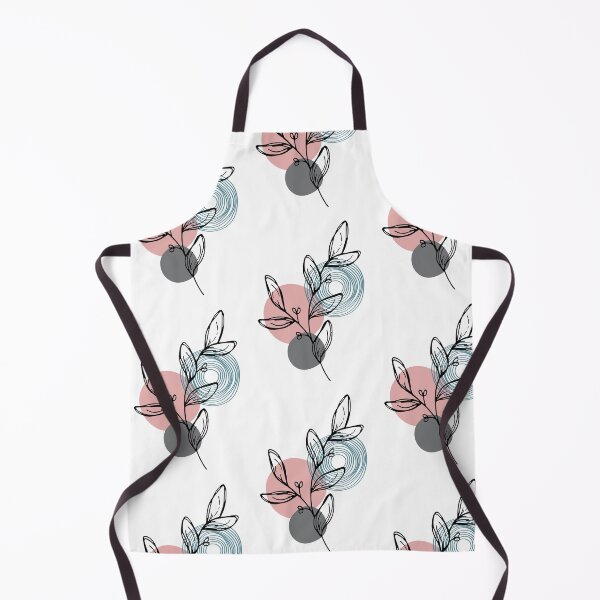Item preview, Leaf line art with circular pattern as the background designed and sold by msro1.