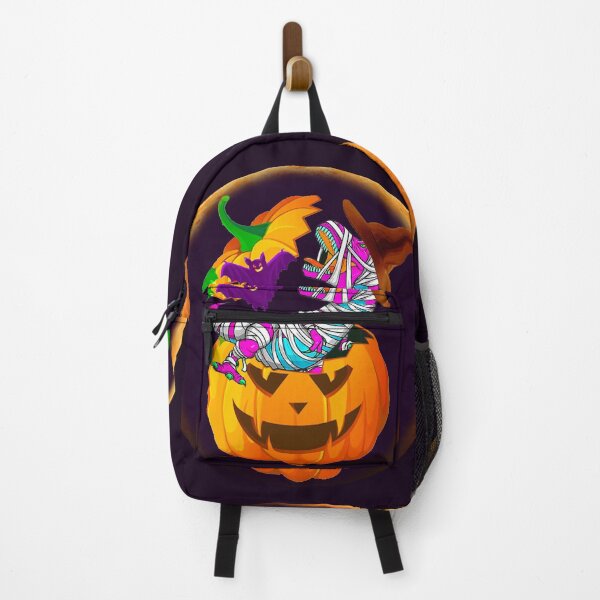 Item preview, Halloween dinosaur t rex mummy pumpkin (purple) designed and sold by NyengRepublic.