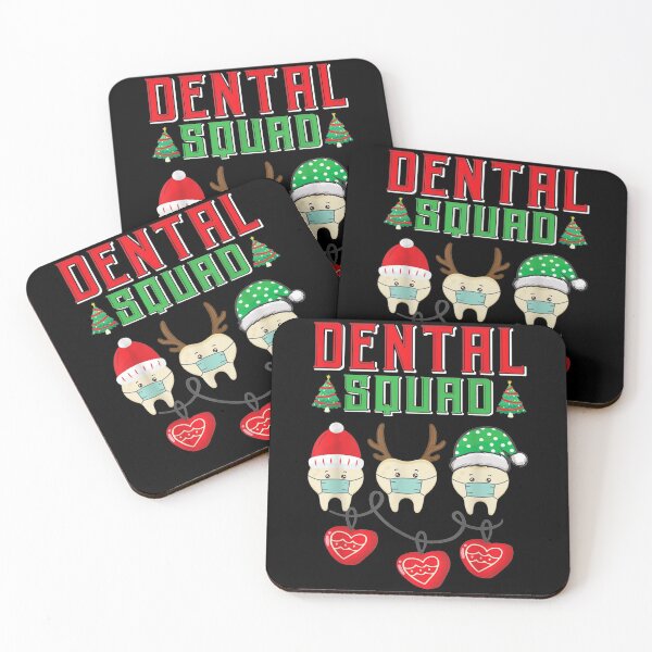 Item preview, Christmas Dental Squad Funny Teeth with Mask Dentist designed and sold by bluechic89.
