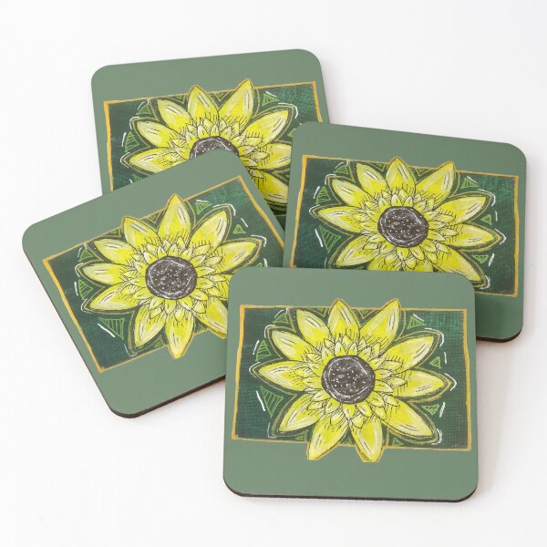 Item preview, Vibey sunflower designed and sold by P4perpage.