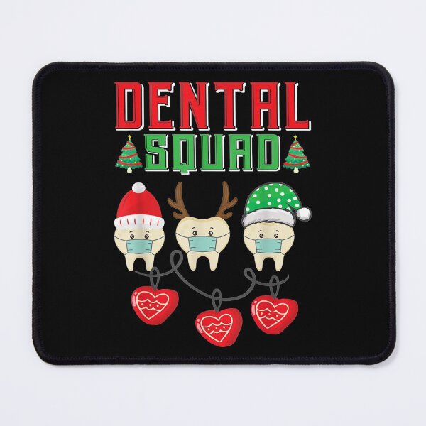 Item preview, Christmas Dental Squad Funny Teeth with Mask Dentist designed and sold by bluechic89.