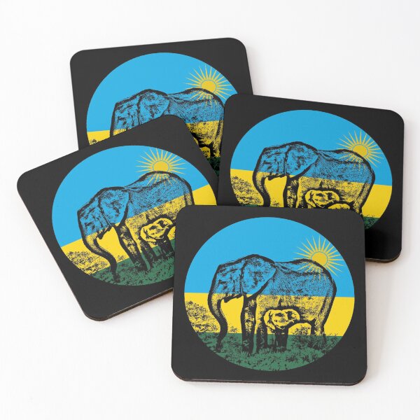 Item preview, Rwanda Elephants designed and sold by RevolutionInPaint.