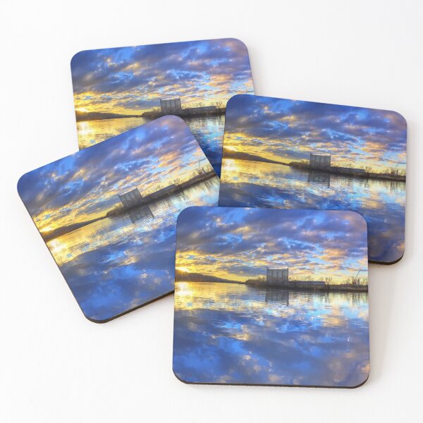 Item preview, Sunset on the Tamar River Silos designed and sold by Huskyyy Designs.