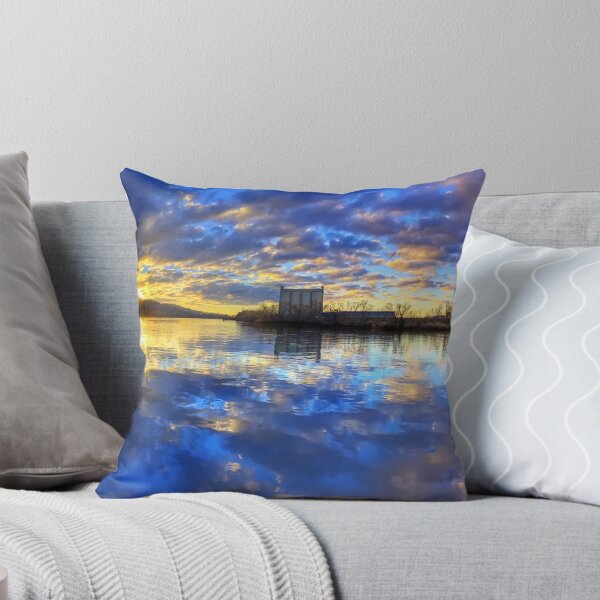 Item preview, Sunset on the Tamar River Silos designed and sold by Huskyyy Designs.